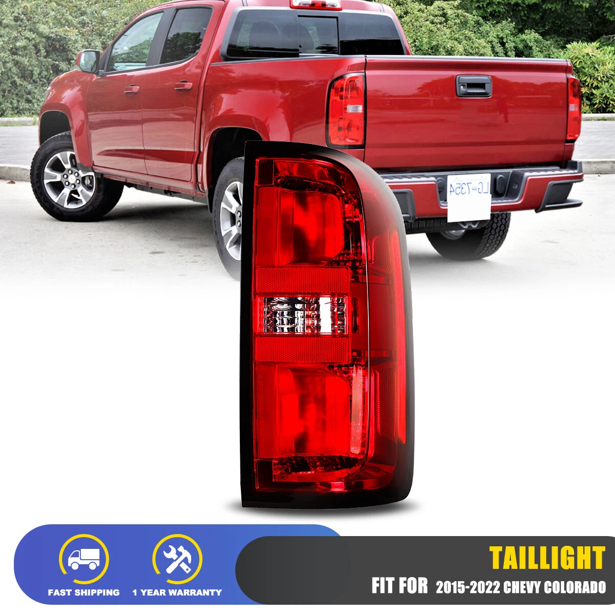 2019 chevy colorado tail light bulb online