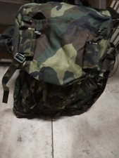 Zaino Alpino Militare di colore verde oliva. Esercito Italiano.