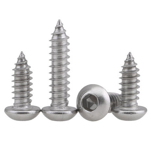 M5 M6 Allen Mushroom Head Screw 304 Stainless Steel Hexagon Self