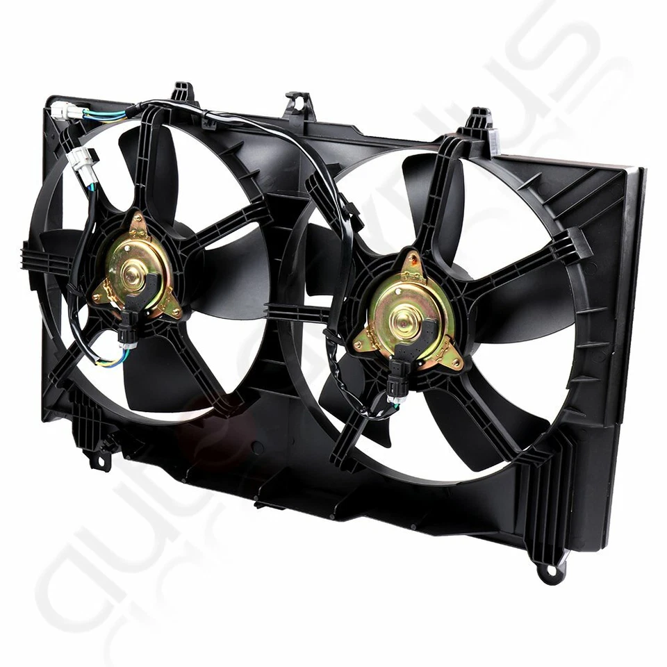 Conjunto de ventilador condensador radiador eléctrico para Infiniti G35 X 2004 2005 2006 2007 Foto 2 de 4