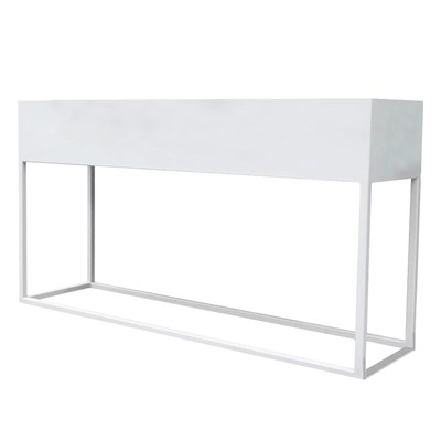100 x 30 x 40cm Outdoor Raised Garden Bed Metal Planter Box Backyard,mall flower