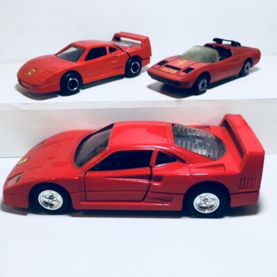 Lot of (3) Ferrari F40 and Ferrari 308 Diecast - MC Toy