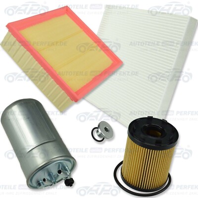 Inspektionskit Filter Satz Paket S (P) OPEL Corsa E 1,3 Diesel f. Purflux-Sys.