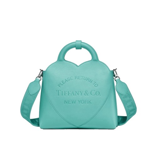 Tiffany & Co. Leather Messenger Bag – Black (Brand New, with Box
