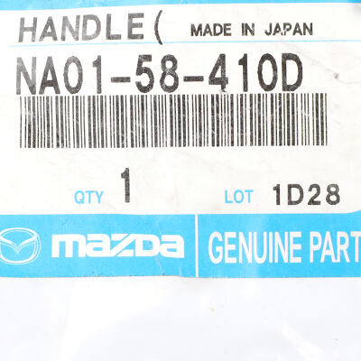NEW OEM Mazda 1990-1997 Miata Right Exterior Door Handle Chrome