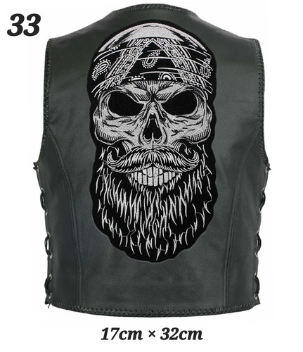 Flicken zum Aufnäher Aufbügler Patch Biker Motorrad Custom Kutte Rücken Weste - Bild 66 von 69