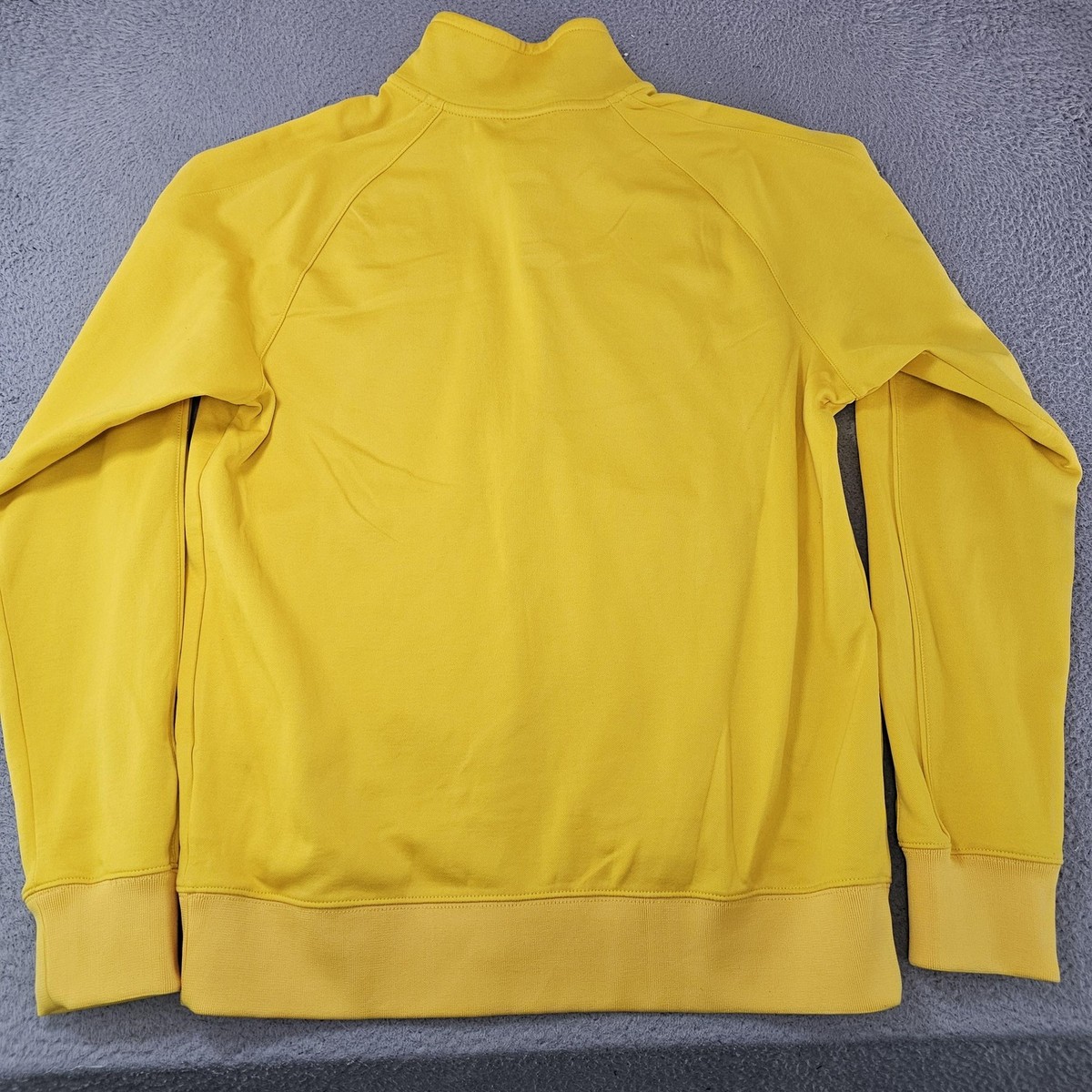 Brazil CBF National Team Track Jacket Mens Medium Yellow Soccer