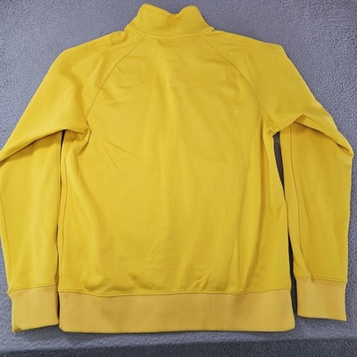 Brazil CBF National Team Track Jacket Mens Medium Yellow Soccer