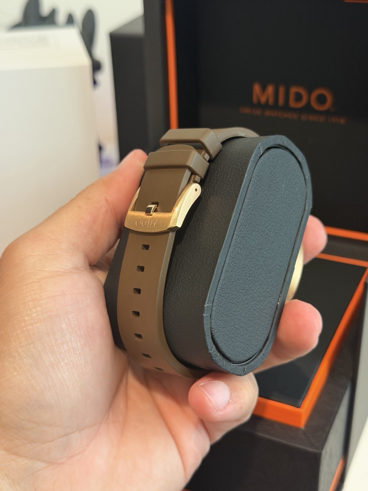 Mido Multifort TV Automatic Brown Dial Men's Watch M0495263729100 image 5