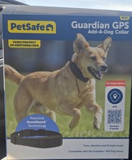 Petsafe Guardian GPS Add-A-Dog Collar Tone Vibration 10 Levels of Static Corr