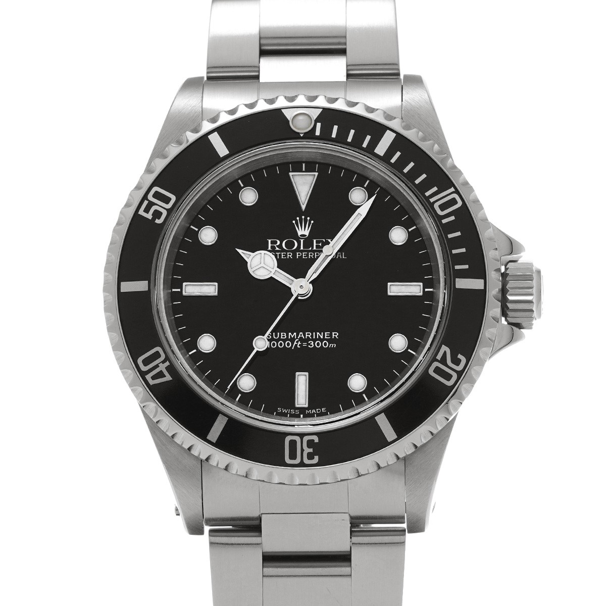 ROLEX Submariner 14060 black WATCH 726722