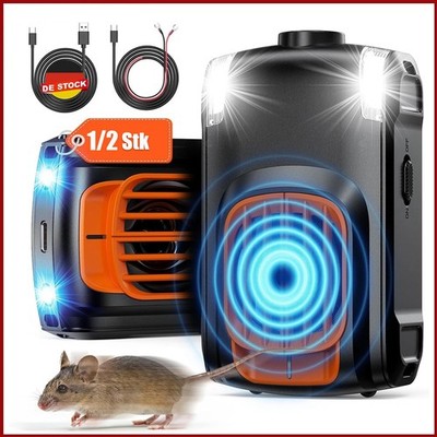 KFZ Ultraschall Marderabwehr Marderschreck Mader Marderschutz Repeller Haus Auto