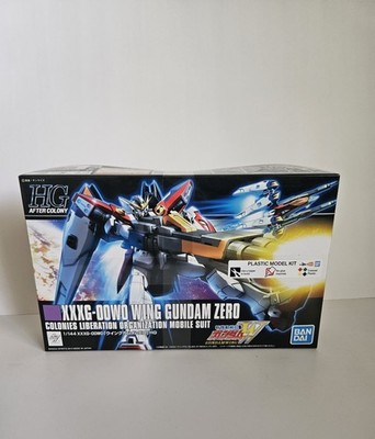 Bandai HG 1/144 Wing Gundam Zero After Colony Model Kit Unassembled Multicolor