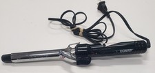 Conair curling iron, 3/4 in Barrel, Black And Silver In Color tested- works good