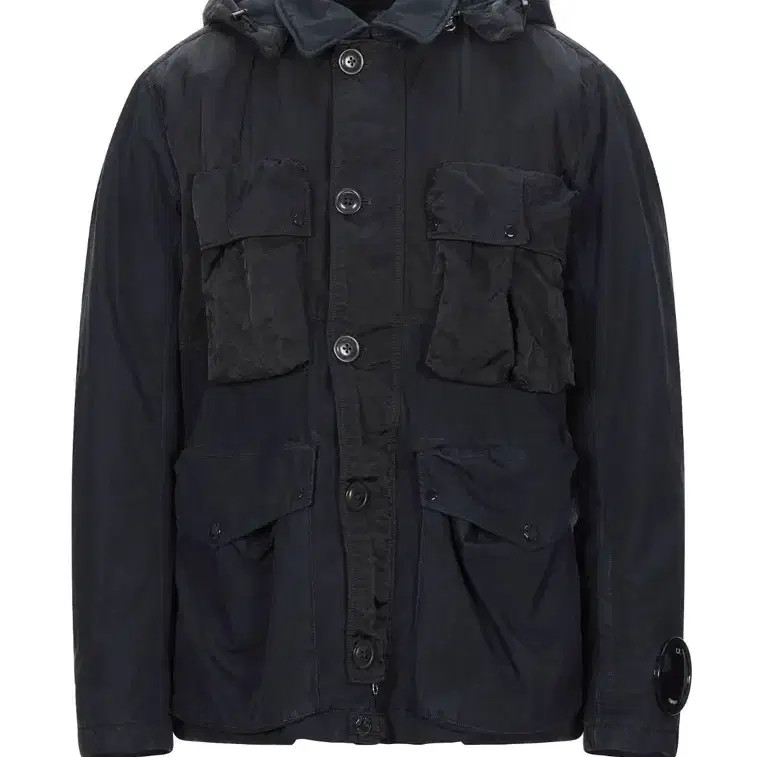 CP Company Black Goggle Jacket 48 New with Grenade Pouch