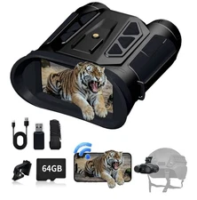 NovaLens Night Vision Scope 4K HD 7X IR & 7X Zoom Day & Night