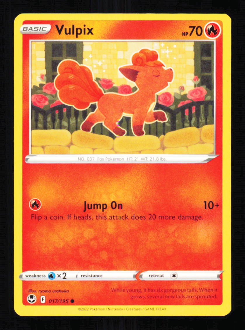 VULPIX 017/195 - C - SILVER TEMPEST