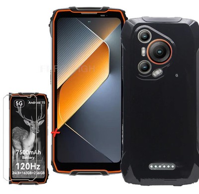 Case Cover + Tempered Glass Film Screen Protector For Blackview BL7000 bl7000