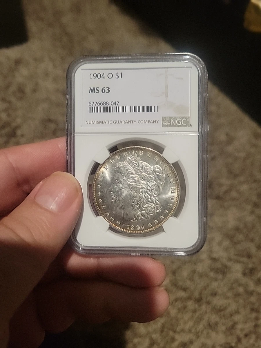 1904年 モルガン銀貨 MS63 NGC認証 MS 63 Graded 1904 Year Morgan US Dollars (1878-1921) for sale | eBay