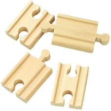 Popondetta Wooden Train Set Railway Toys Rail Parts Scenery Expansion Rails