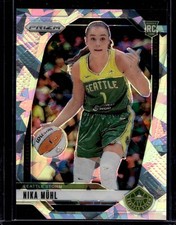 2024 Panini Prizm WNBA Nika Muhl #75 RC Rookie Ice Prizm Seattle Storm (a)