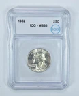1952 Washington Quarter MS66 ICG *5703