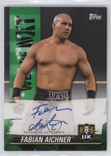 2021 Topps WWE NXT We Are NXT Green 38/99 Fabian Aichner #A-FA Auto 00em