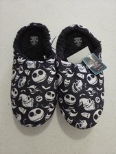 Tim Burtons The Nightmare Before Christmas Slip-On Slippers Size 13/14 - 552
