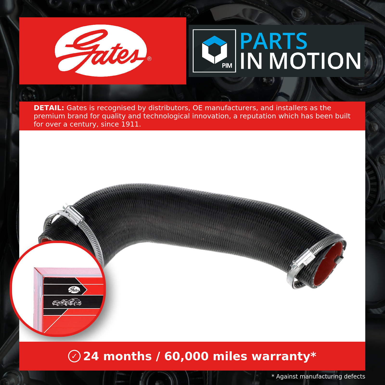2x ✅Fits GATES-PRZEWODY 09-1058 AIR SUPPLY HOSE TURBO ⭐UK Seller⭐ - Image 16