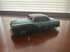 Vintage Friction Tin Litho 1957 Ford Fairlane 500 Japan LP 8-1648