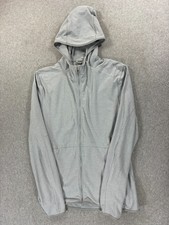 Lululemon Performance Athletic Fit Hoodie Jacket Women's Medium Gray