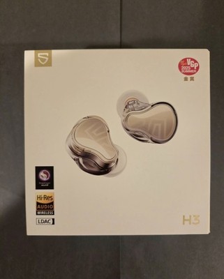 SoundPEATS H3 Gold Bluetooth In-Ear Earbuds ANC Hi-Res LDAC 12mm