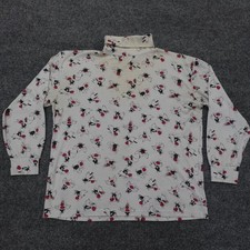 Vintage Looney Tunes Shirt M Warner Sylvester Cat 1993 All Over Print 90s 0687
