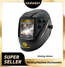 Large View Welding Helmet True Color Auto Darkening Welder Mask Solar Battery US