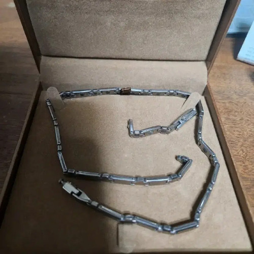 Japanese Ge-Arm-Gamma Ge-Germanium Necklace for Women