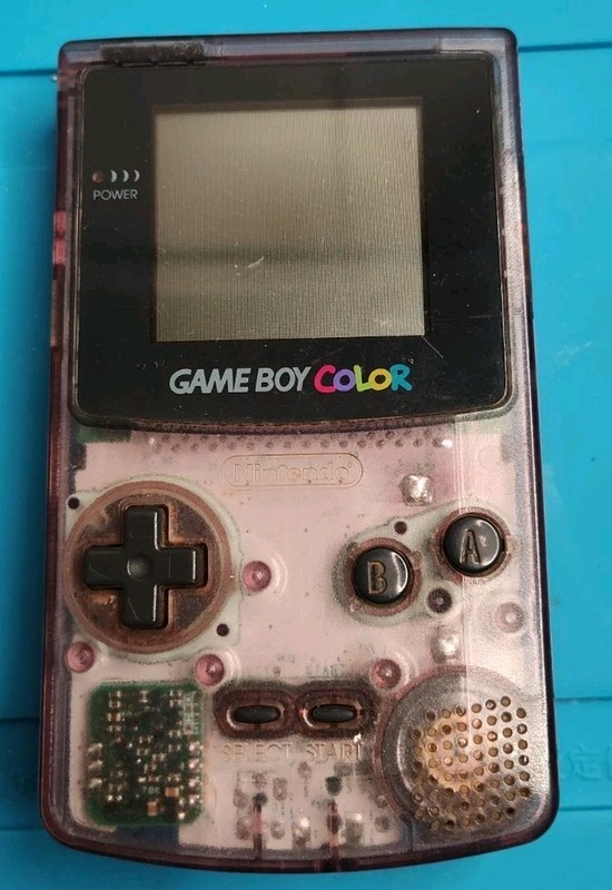 Nintendo Game Boy Color Handheld System  Atomic Purple Tested Working US Console