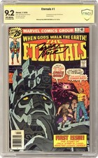 Eternals #1 CBCS 9.2 Witnessed Sig Marv Wolfman 1976 18-3CE0A84-009