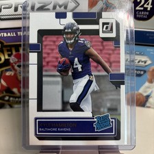 2024 Panini Donruss Kyle Hamilton #338 Rated Rookie Baltimore Ravens RC Card NM