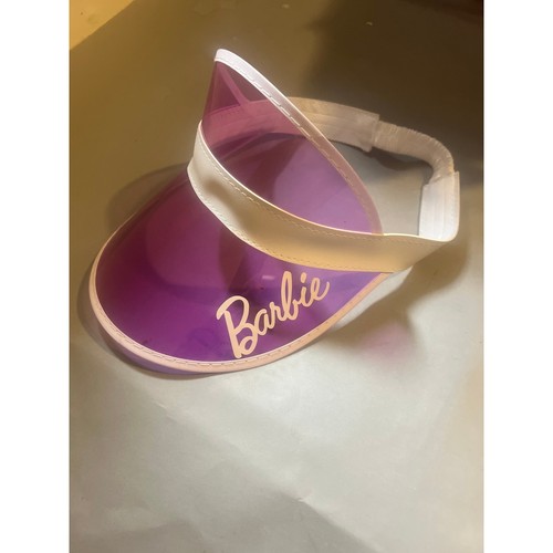 Official Barbie The Album Translucent Pink Visor