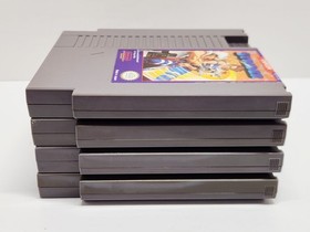 Lot Of 4 Capcom Nes Nintendo Strider Little Nemo Street Fighter Viper Tested 