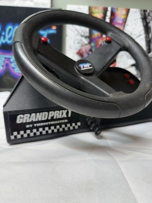 90s Grand Prix One By Thrust Master Steering Wheel And Pedals