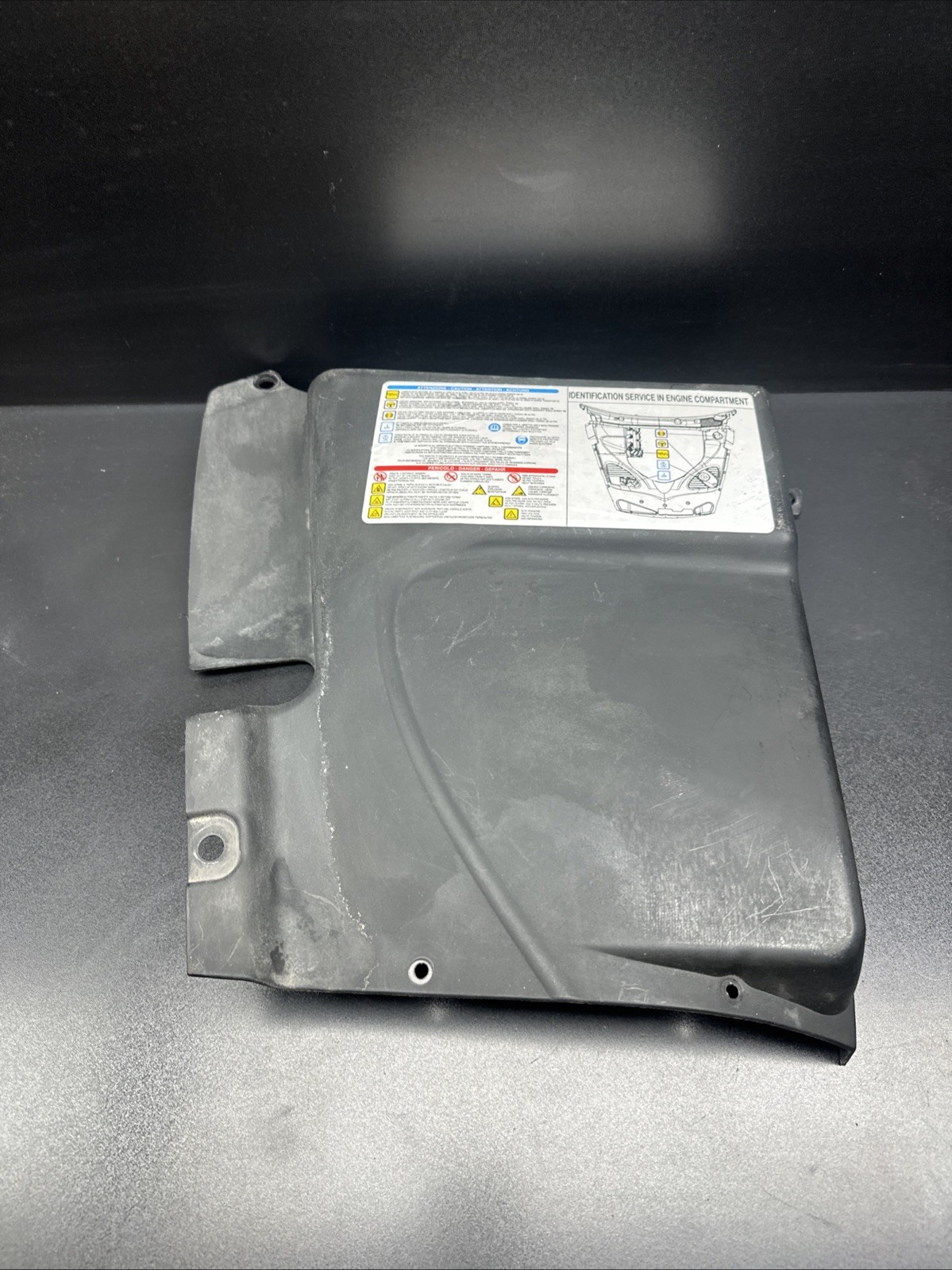 Maserati Quattroporte M139 Right Engine Bay Cover Trim Passenger Side OEM 03-13