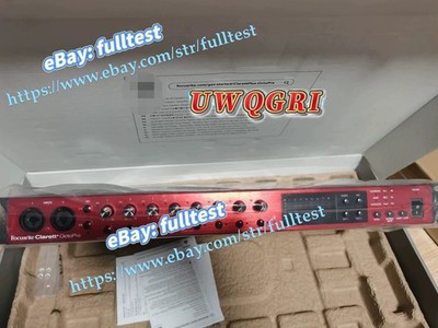  1PCS Focusrite Clarett+OctoPre 8-channel audio modulation by DHL or FedEx