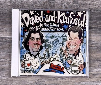 The Breakfast Boys - Dave d And Kenfused CD Dave & Ken KZZU 93 ZOO FM Spokane Wa