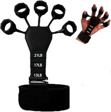 Hand Grip Strength Trainer Exerciser for Therapy Pain Relief Forearm Wrist Stren