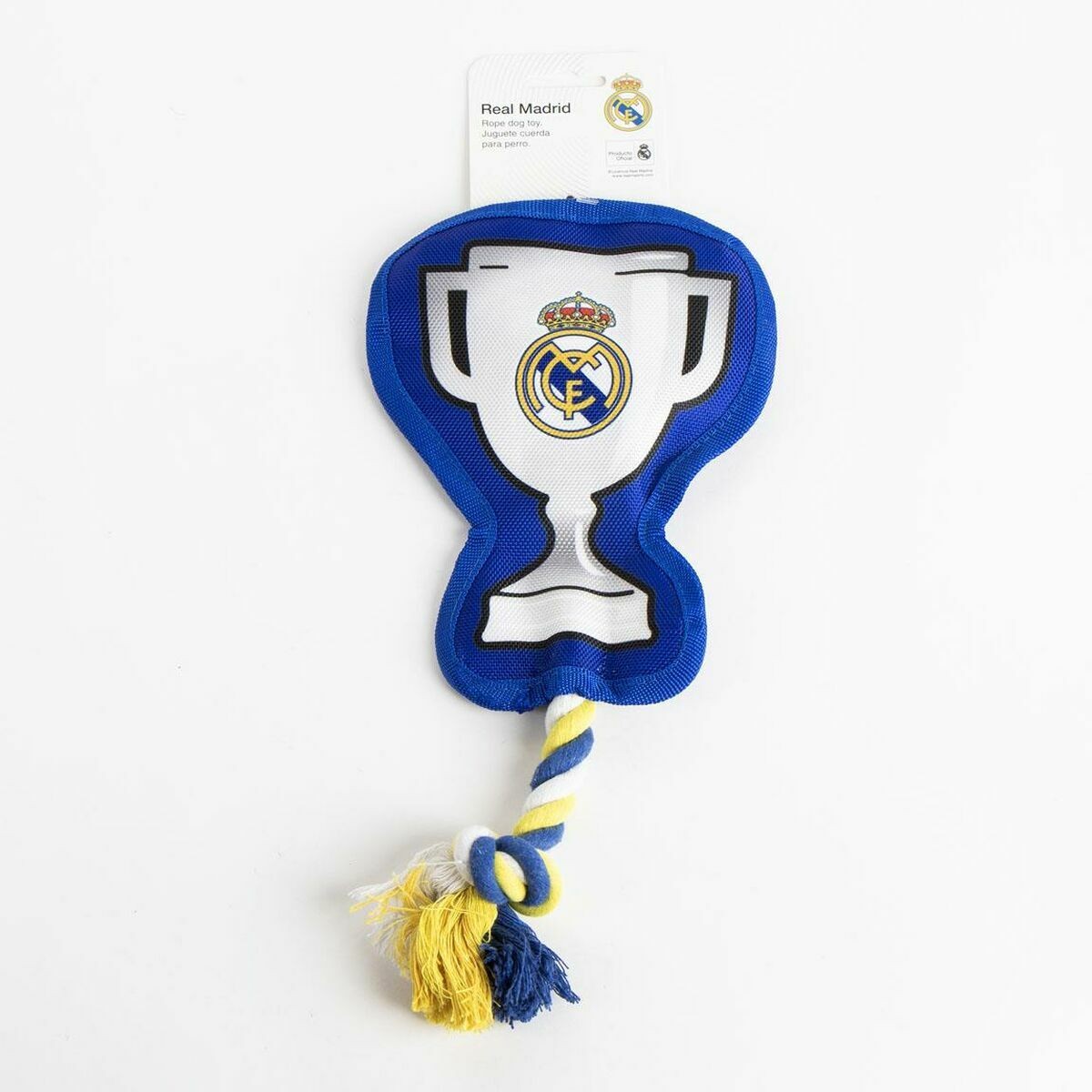 Giocattoli per cani Real Madrid C.F. Grigio Taglia unica