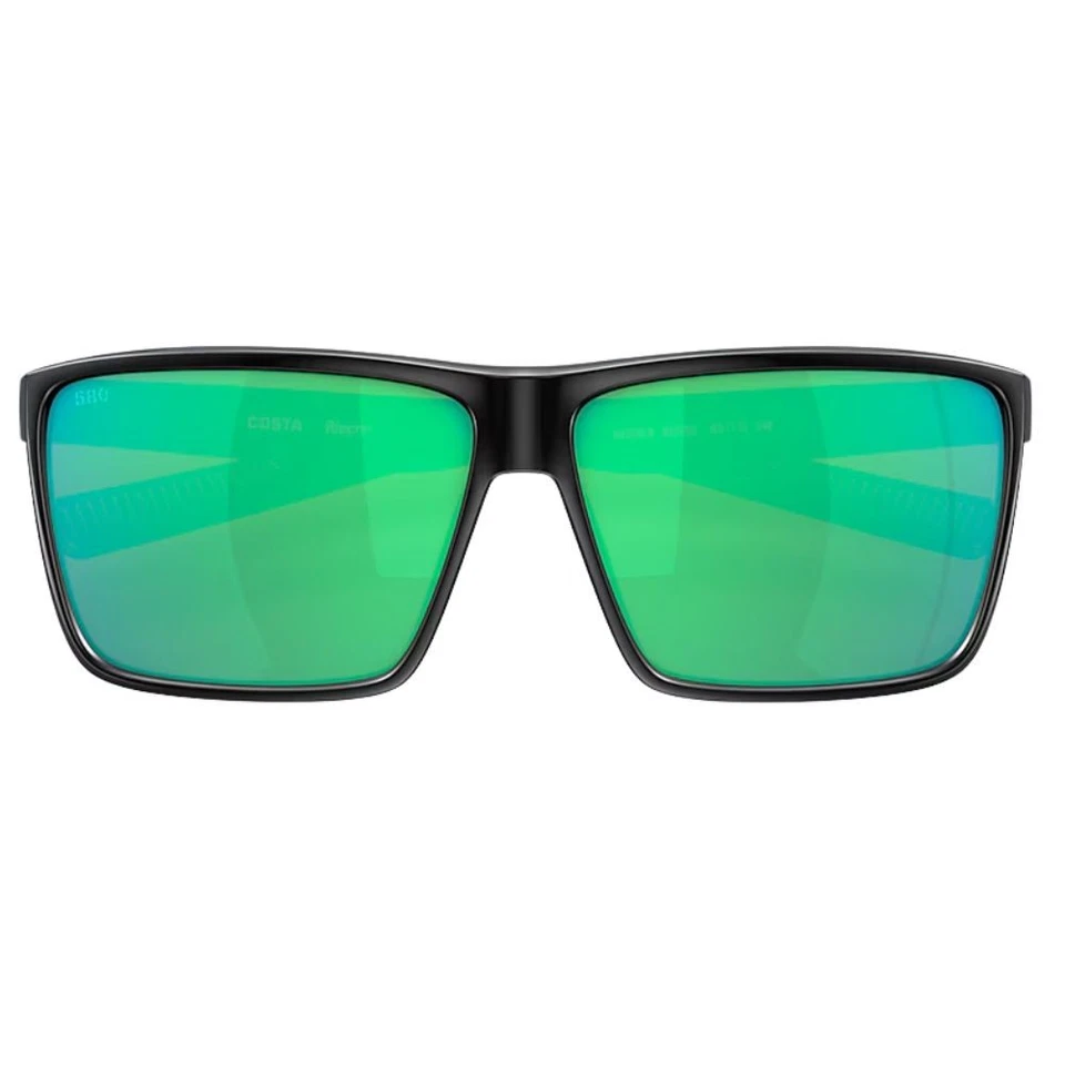 Lunettes de soleil polarisées COSTA RINCON monture noire/verres miroir vert 580G - Photo 4/4