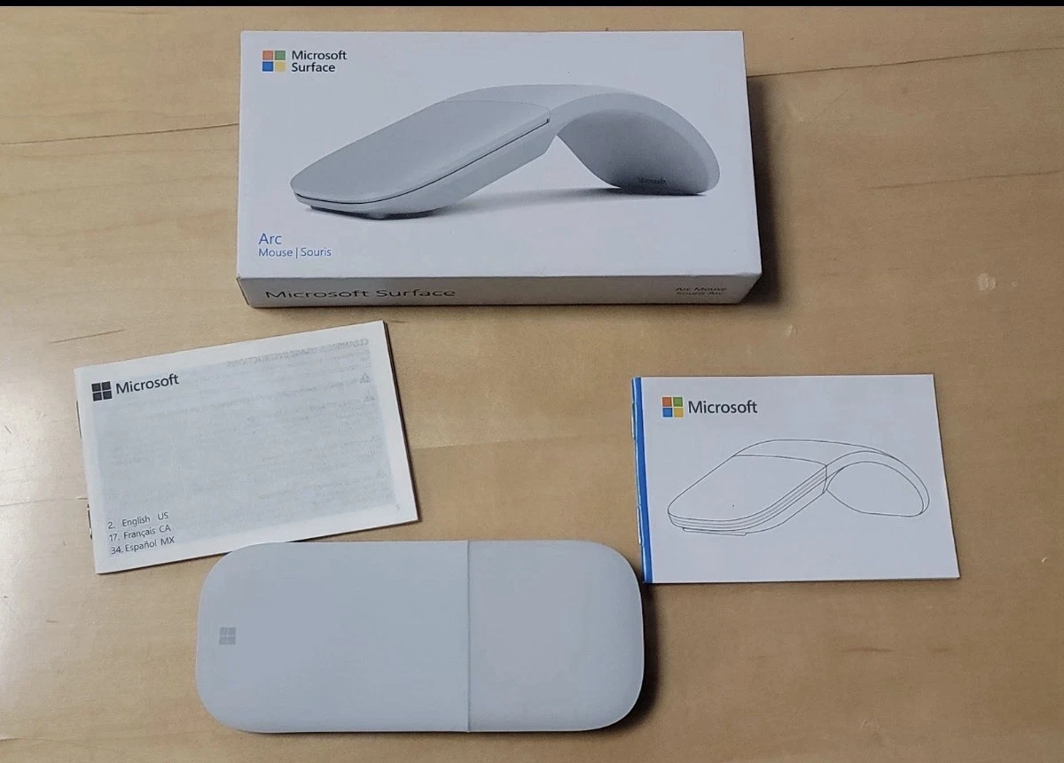 Microsoft Arc Mouse White for sale | eBay