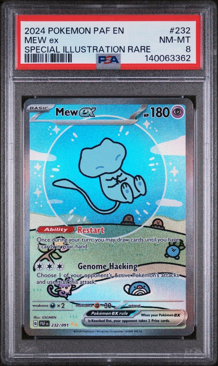 Mew ex 232/091 SV: Paldean Fates Holo for sale online | eBay