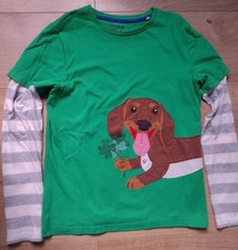 Mini Boden long sleeve animal applique top - boys or girls - unisex - age 11-12